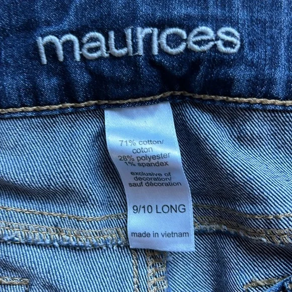 Clean denim. No distress - Picture 2 of 3